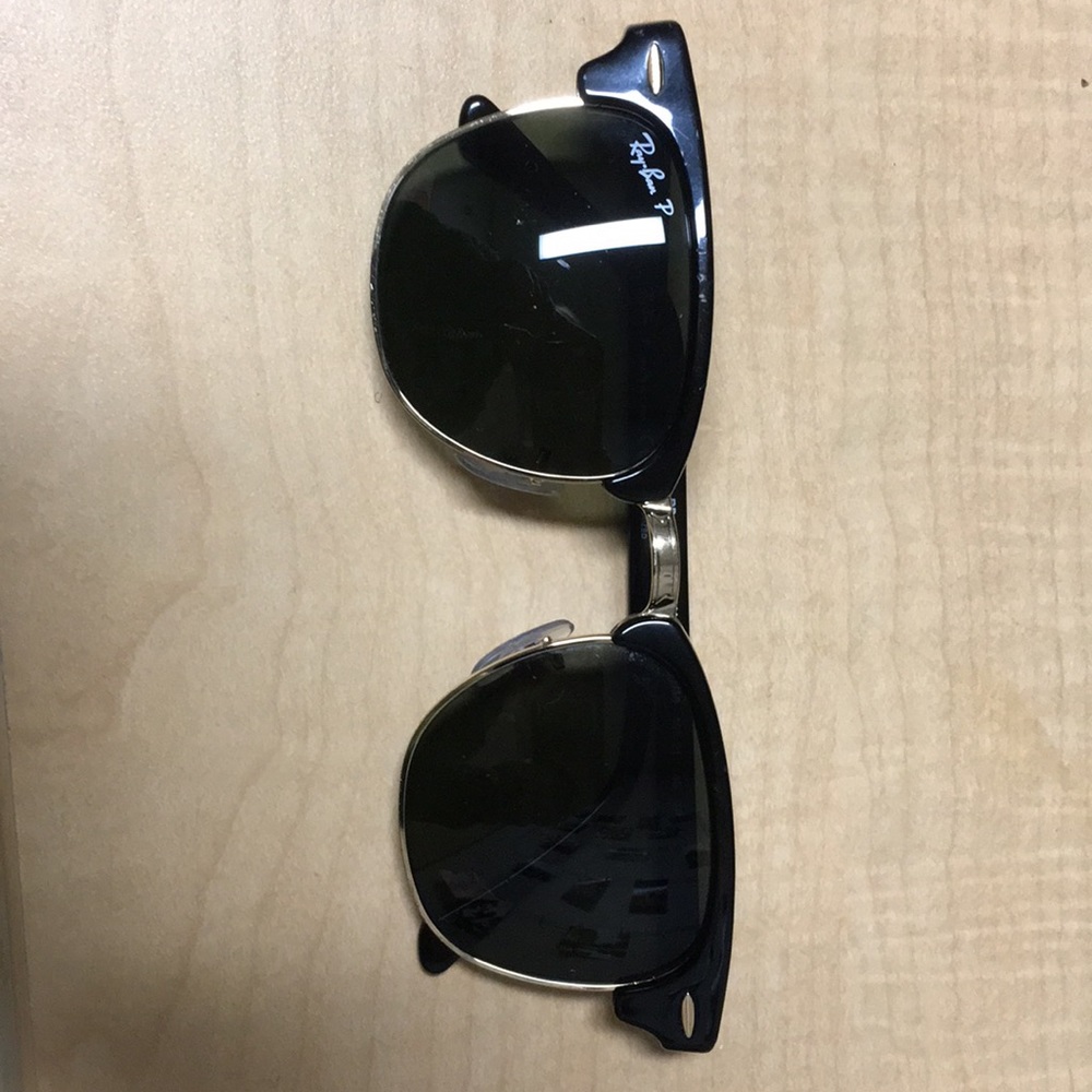 Polarized Ray-Bans Clubmaster Classic